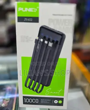 10000mah Punex Fast Charging Power Bank