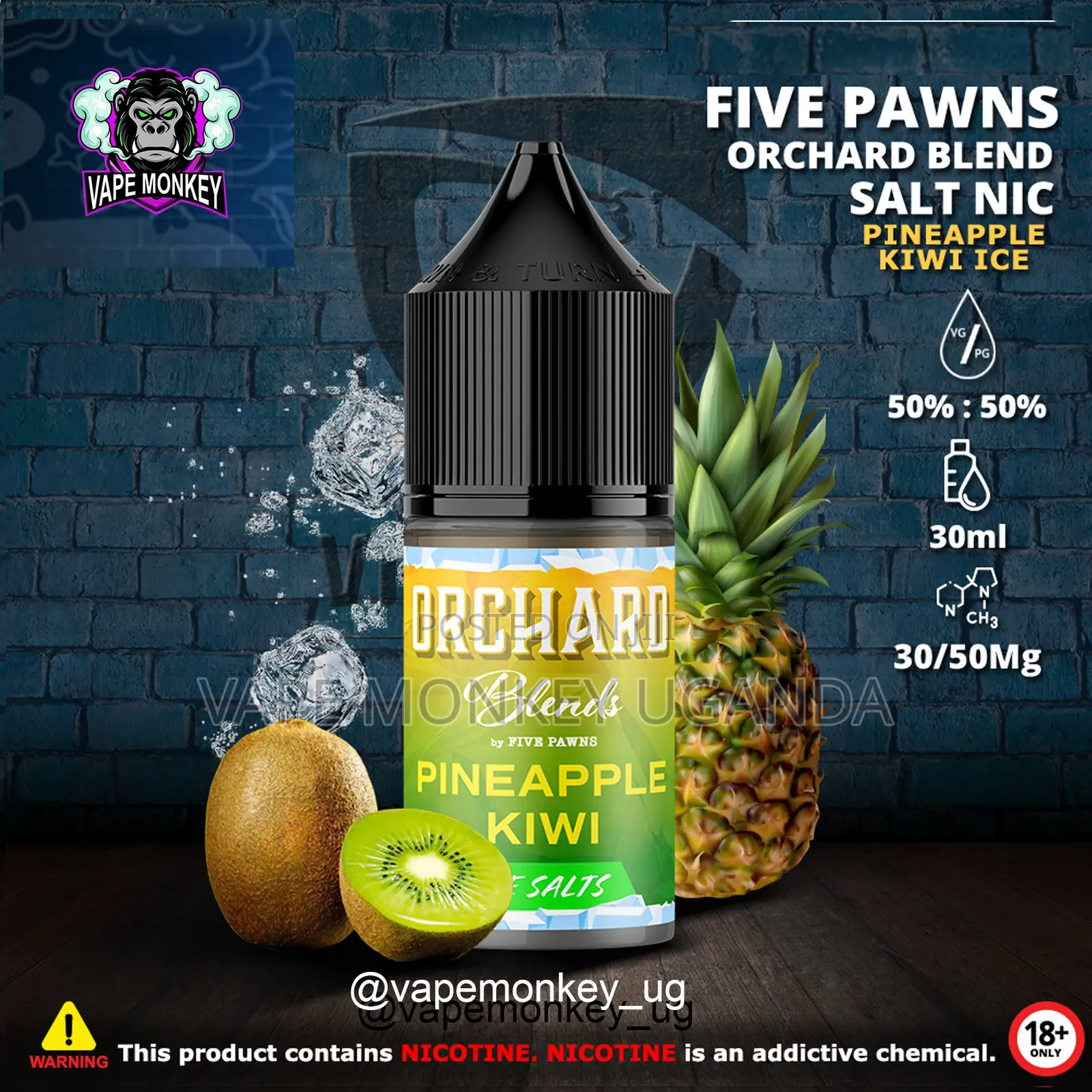 Orchard Blend Fruit Saltnic by Five Pawns