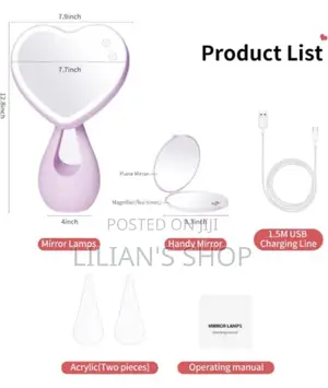 LED Makeup Mirror With Light