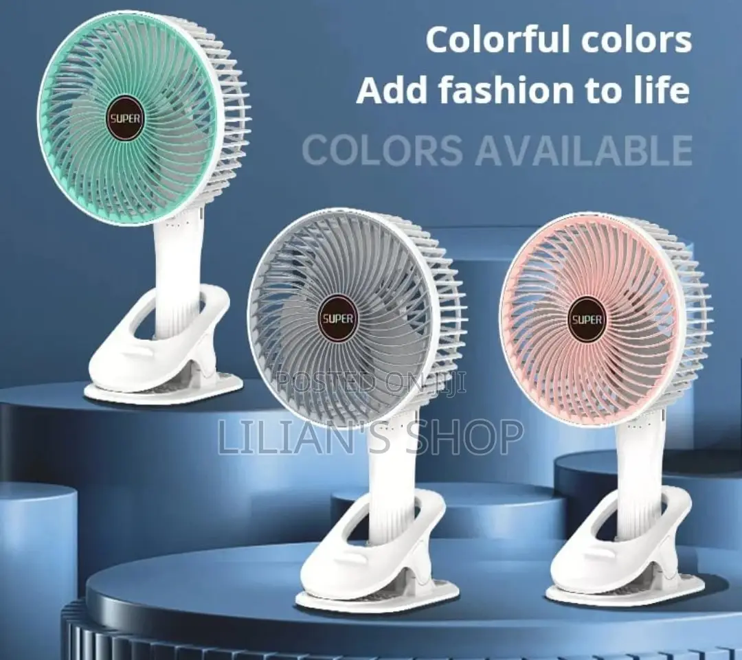 Portable Clip Desk Fan