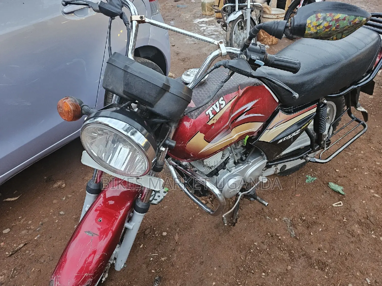 TVS XL 100 2017 Red