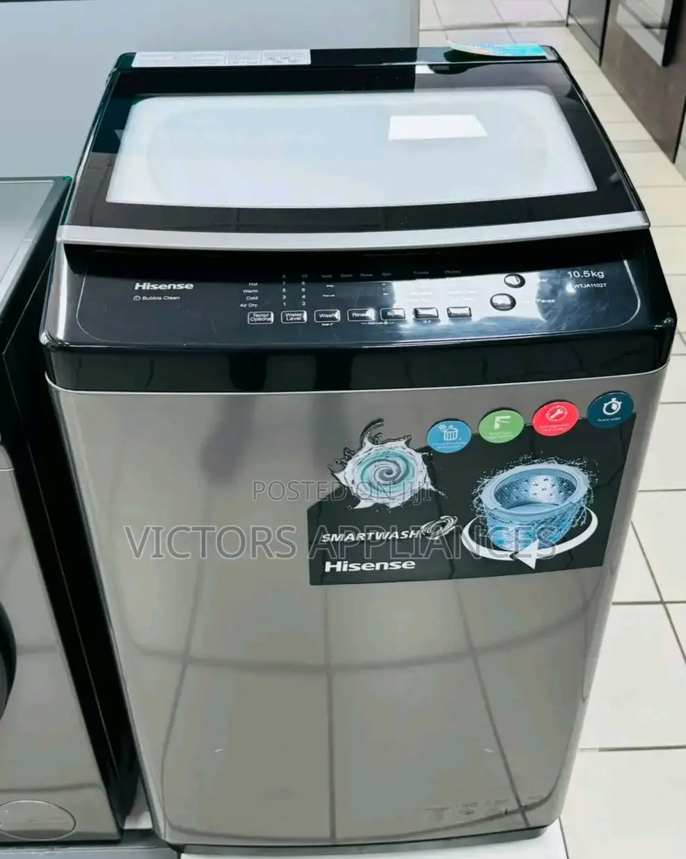 Hisense 11kg Toploader Washing Machine