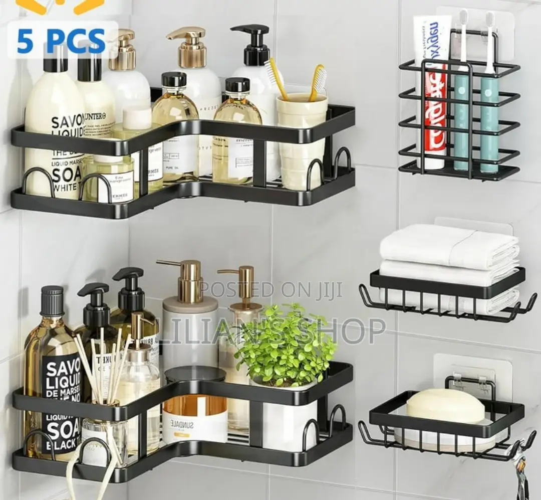 5pcs Corner Shelf Shower Candy