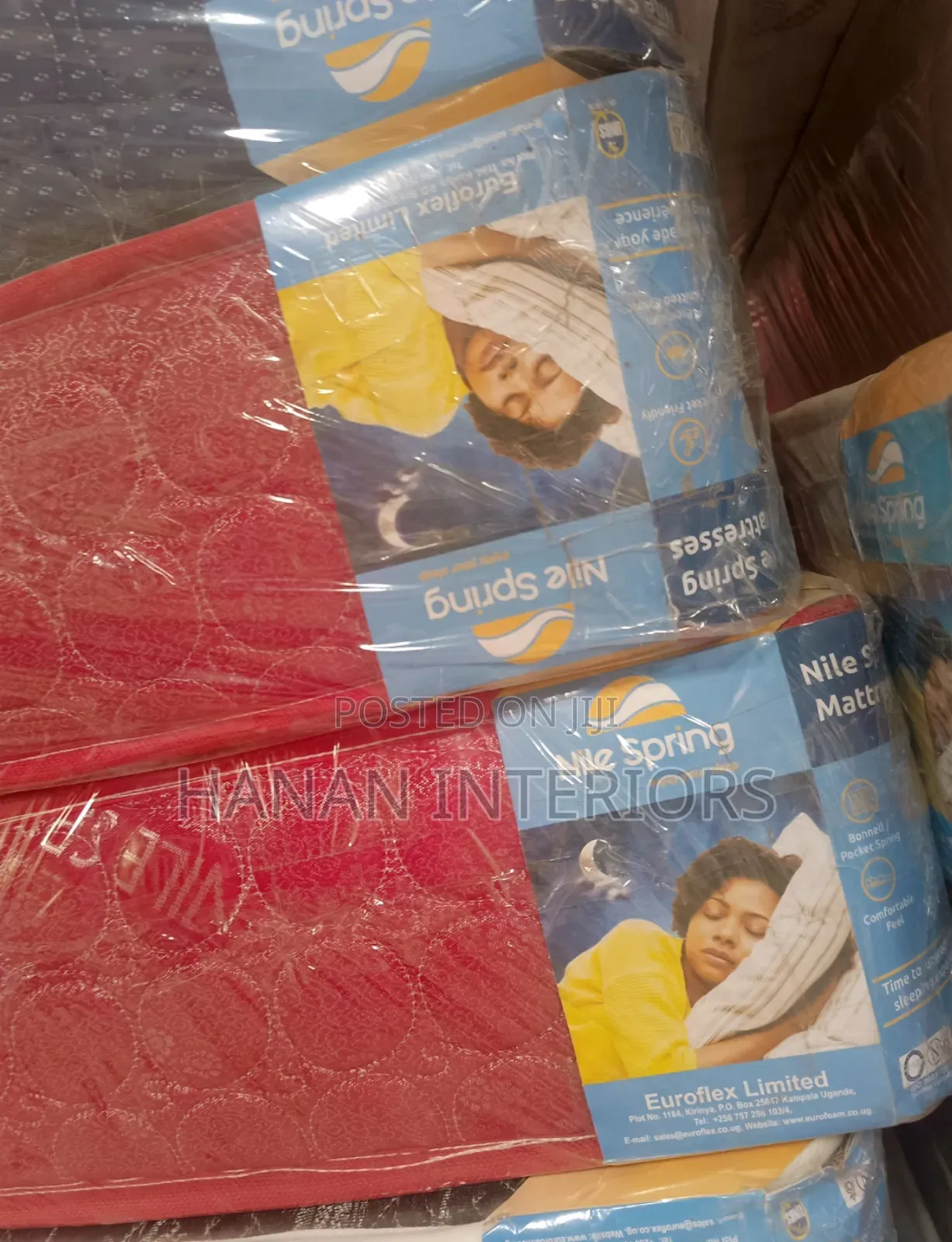 Nile Spring Mattress 5by6/8inch Volume