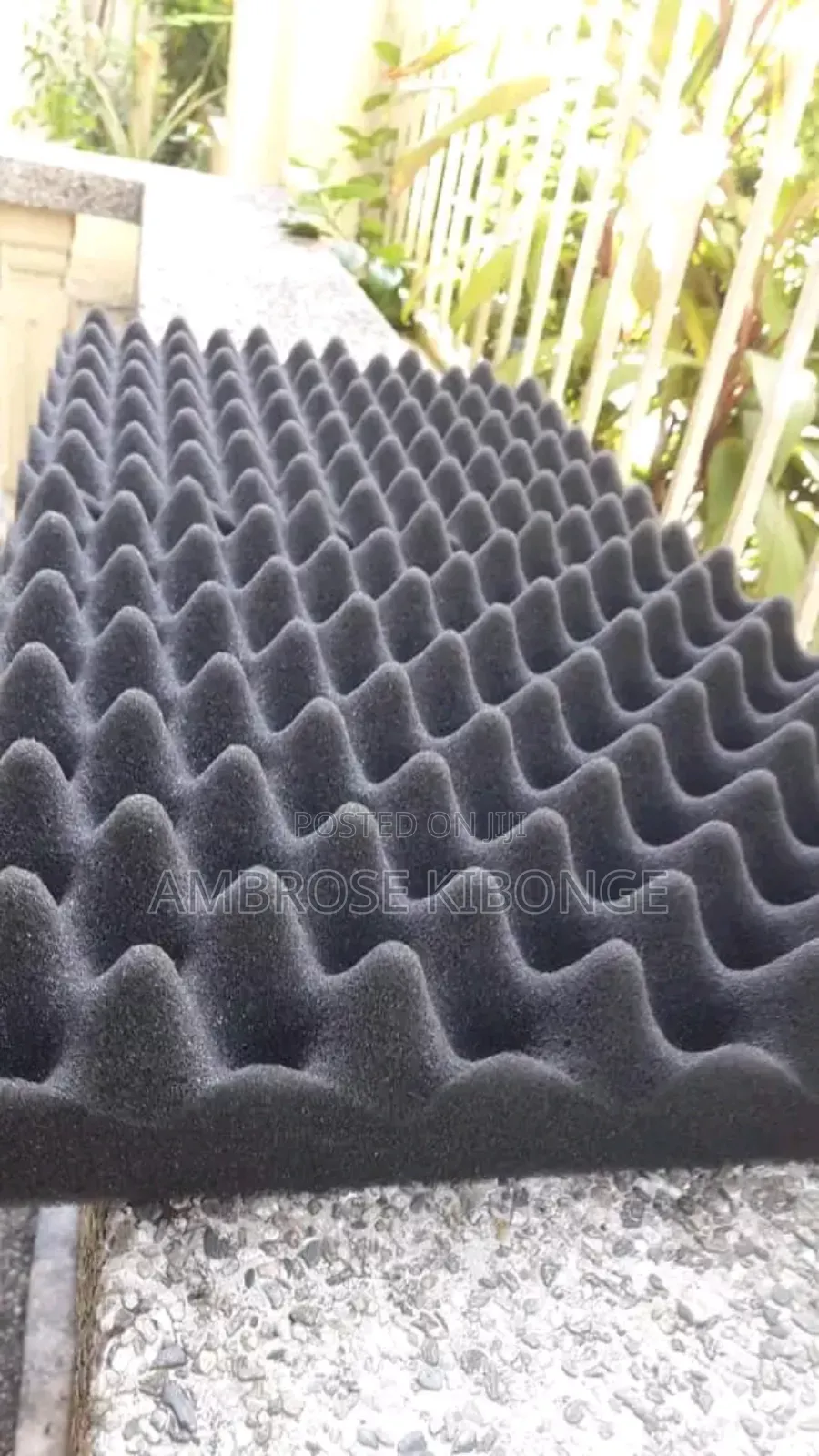 Noise Reduction Acoustic Foam 6x3 Soundproofing Wall Sponges
