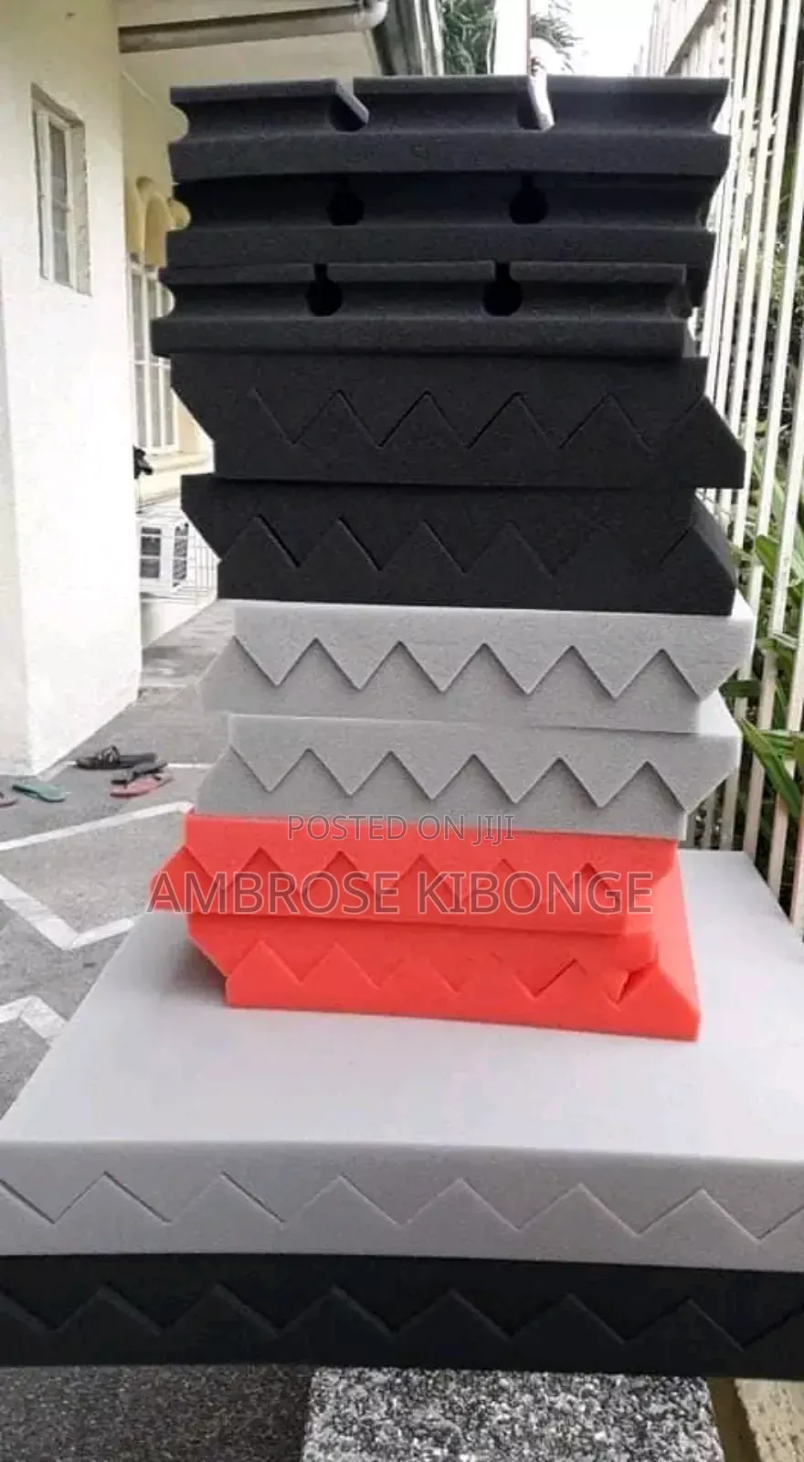 Studio/Office Rooms Acoustic Soundproof Foam Panel Sponges.