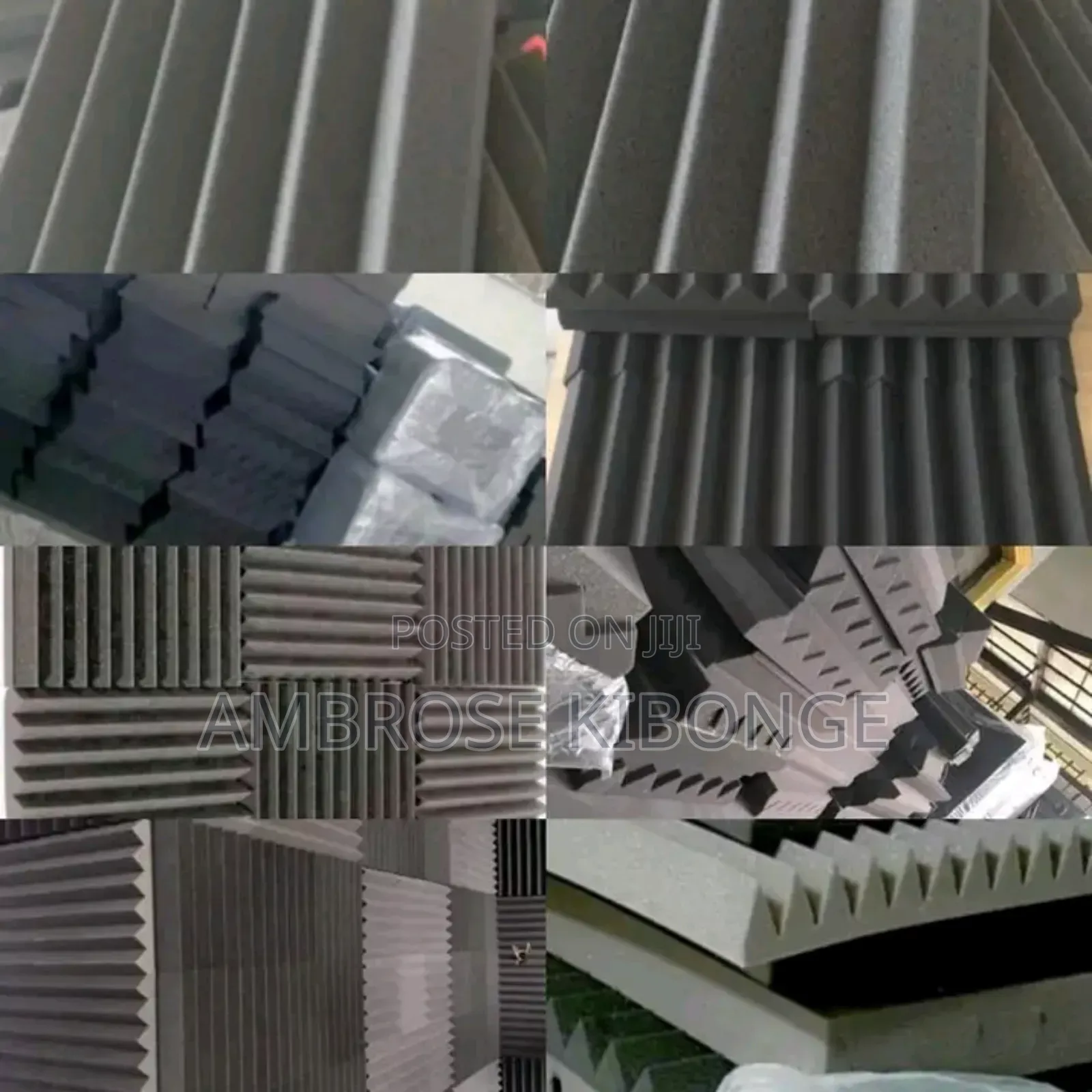 Big Paired Noise Reduction Acoustic Foam Soundproof Sponges
