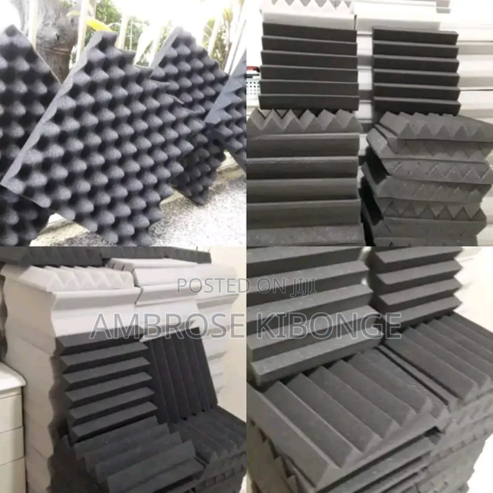 Big Paired Noise Reduction Acoustic Foam Soundproof Sponges