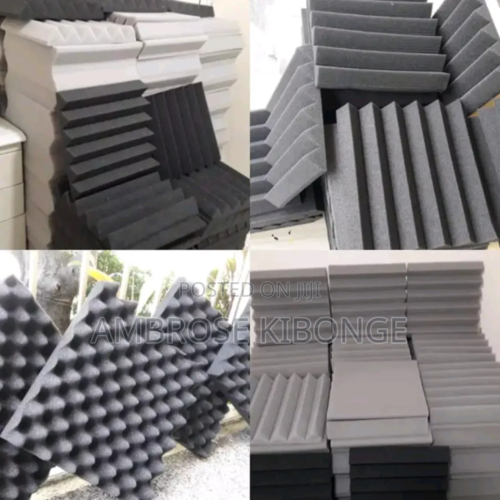 Paired Studio/Office Rooms Acoustic Soundproof Panel Sponges