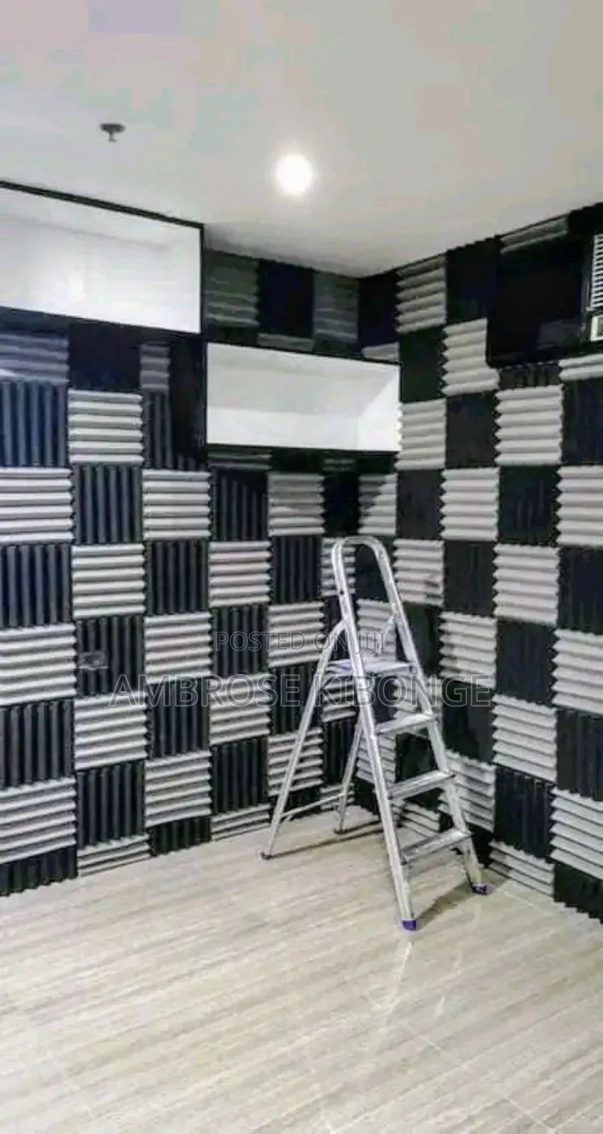 Paired Studio/Office Rooms Acoustic Soundproof Panel Sponges