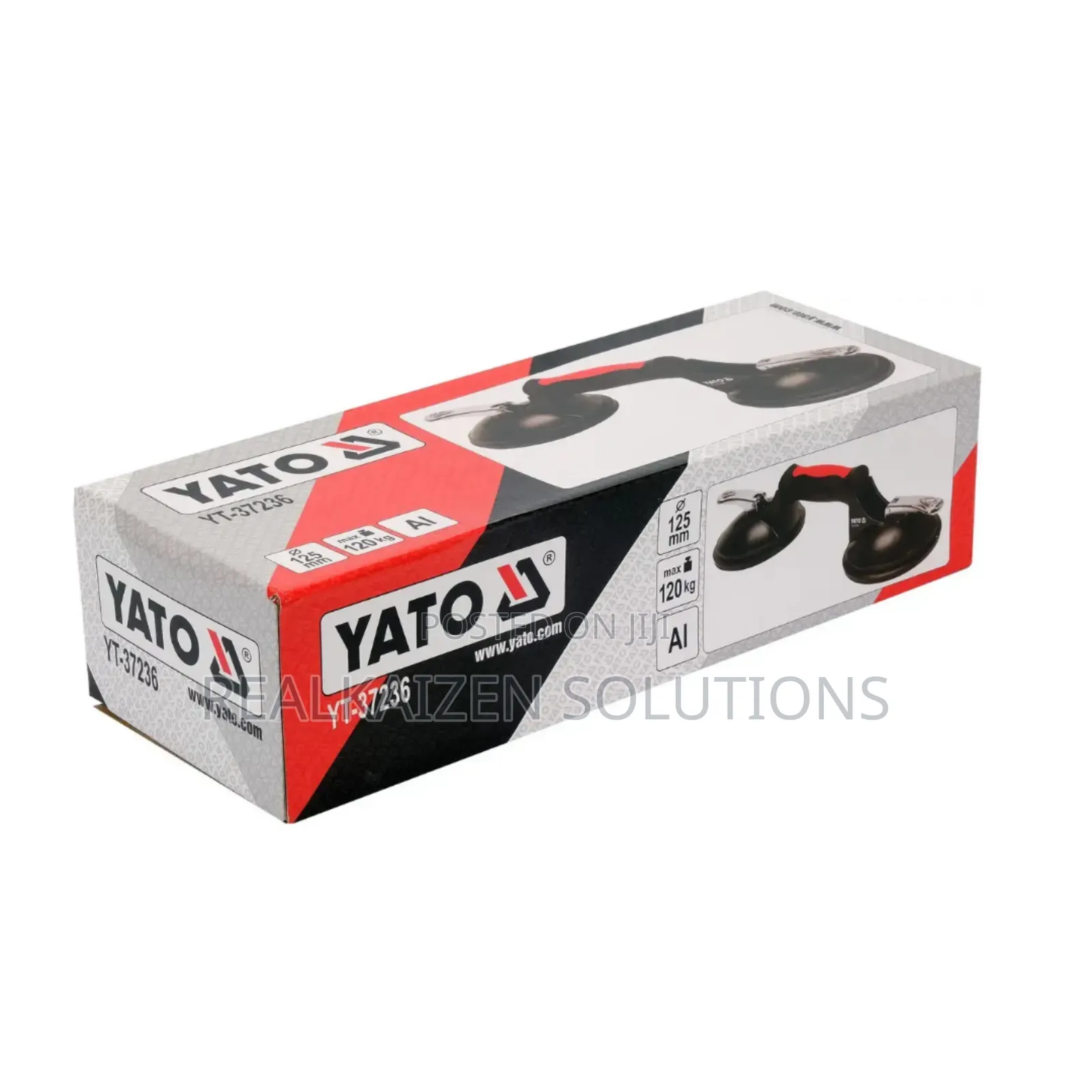 Poland YATO 2-Cup 125mm Suction Glass | Metal Lifter 120kg