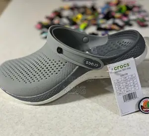Photo - Grey New Crocs. Men and Women