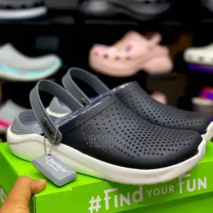 Photo - Literide. Black White Crocs