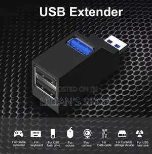 3 Port 3.0 USB Portable Extender