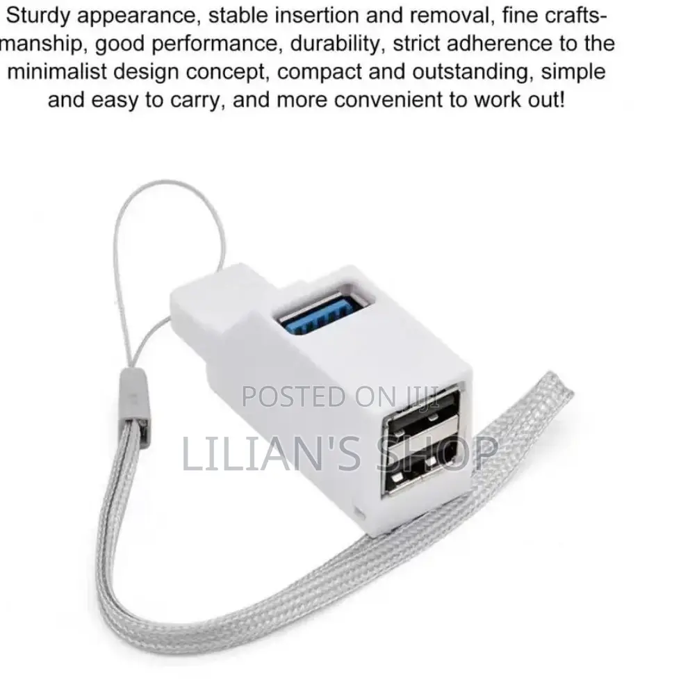 3 Port 3.0 USB Portable Extender