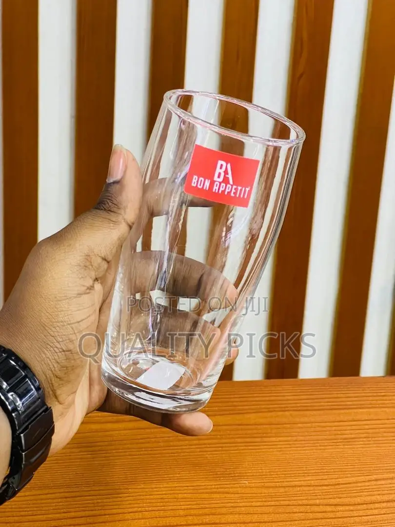 Bon Appetit Water Glass