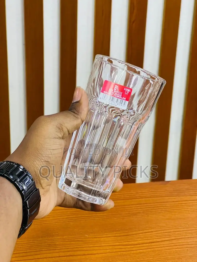 Bon Appetit Water Glass