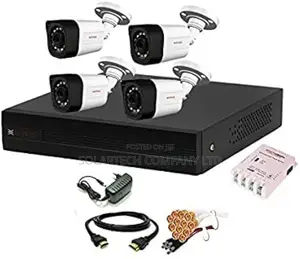 4 Channel CCTV Camera Kit Lin