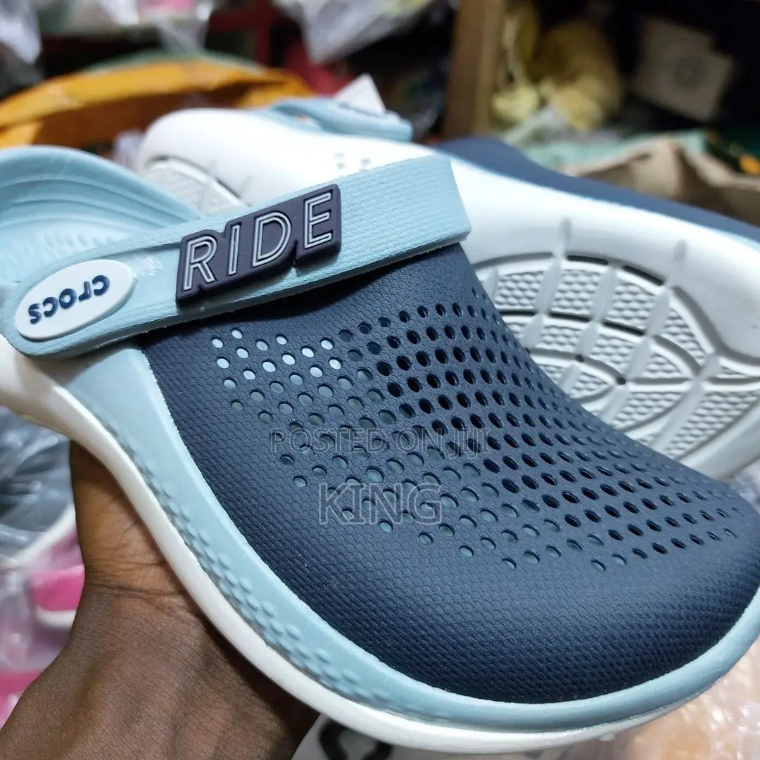 Blue Kids Literide Crocs. Boys and Girls