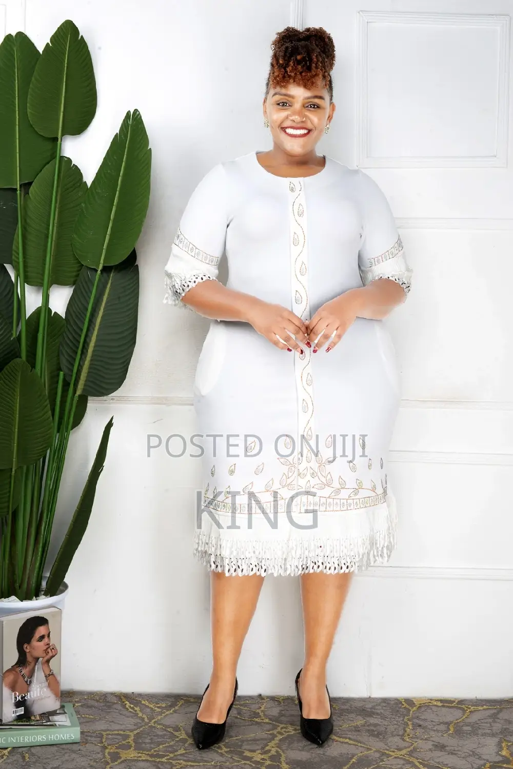 Chest White Dress