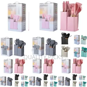 Silicone Set With Holder