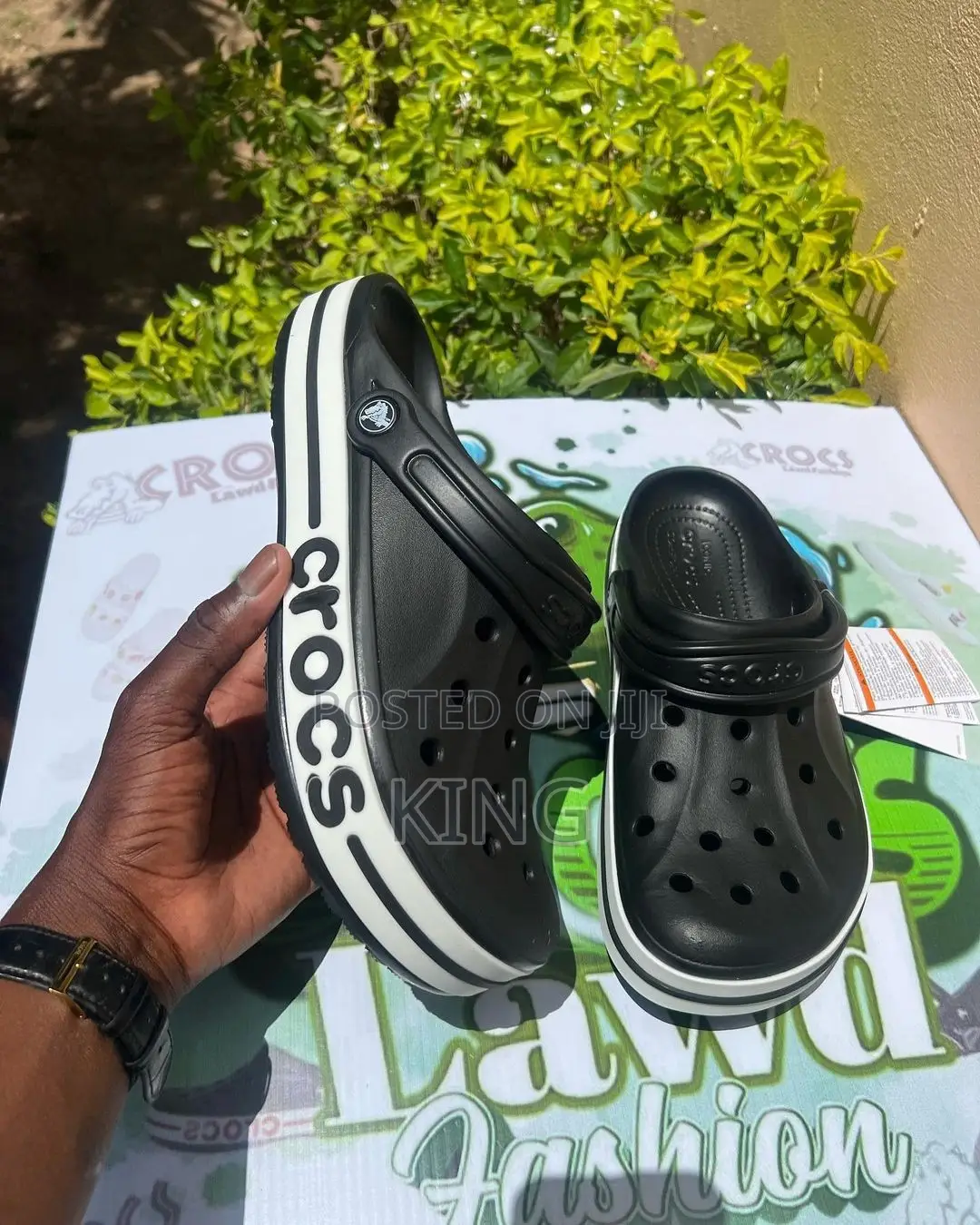 Bayaband Crocs. Navyblue. Original