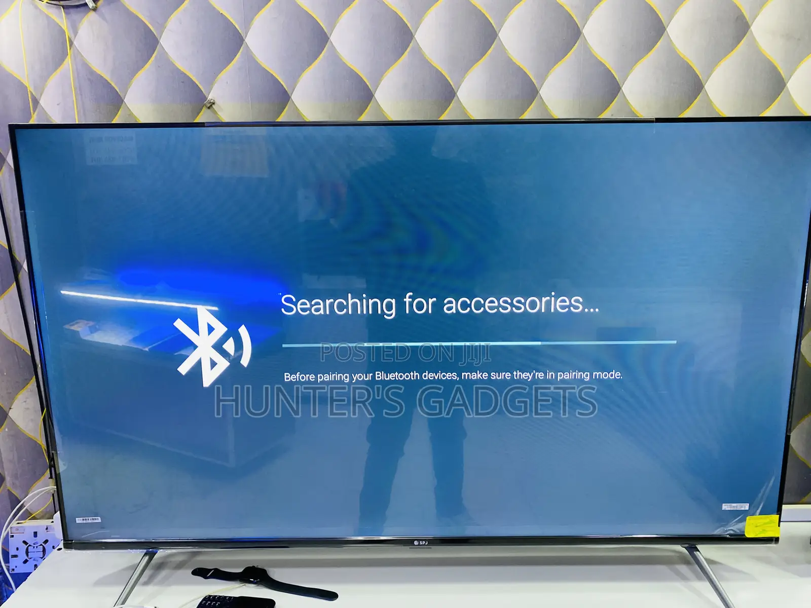 SPJ 50 Inch Smart Uhd With With Bluetooth Frameless Tv