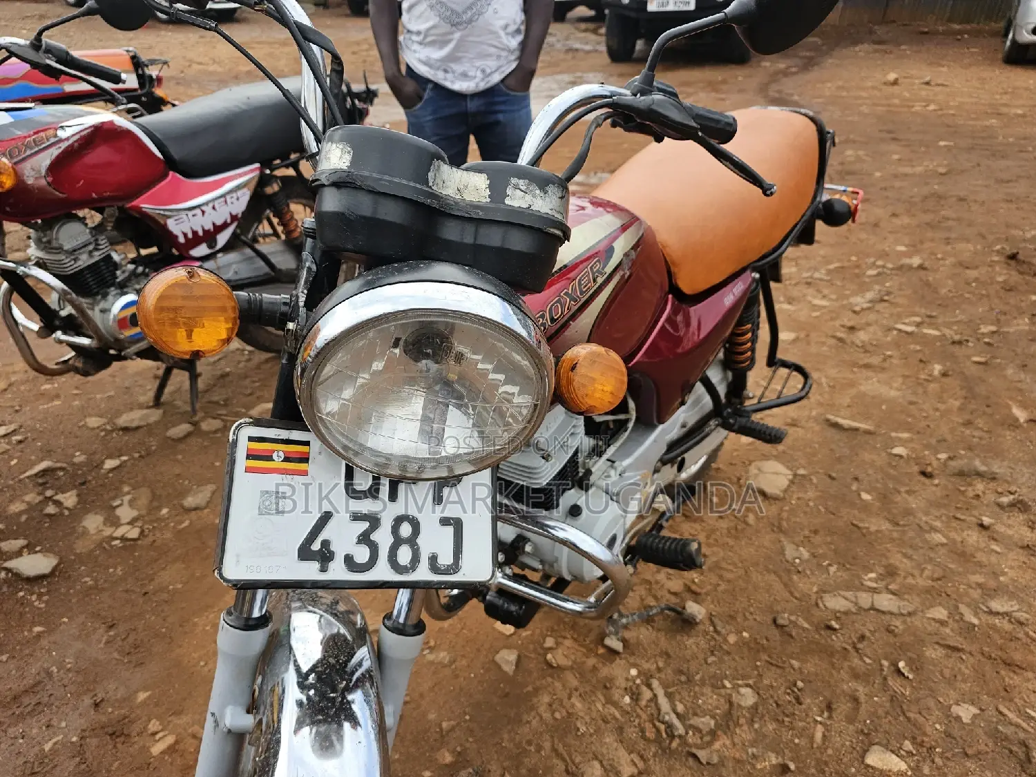 Bajaj Boxer 2023 Red