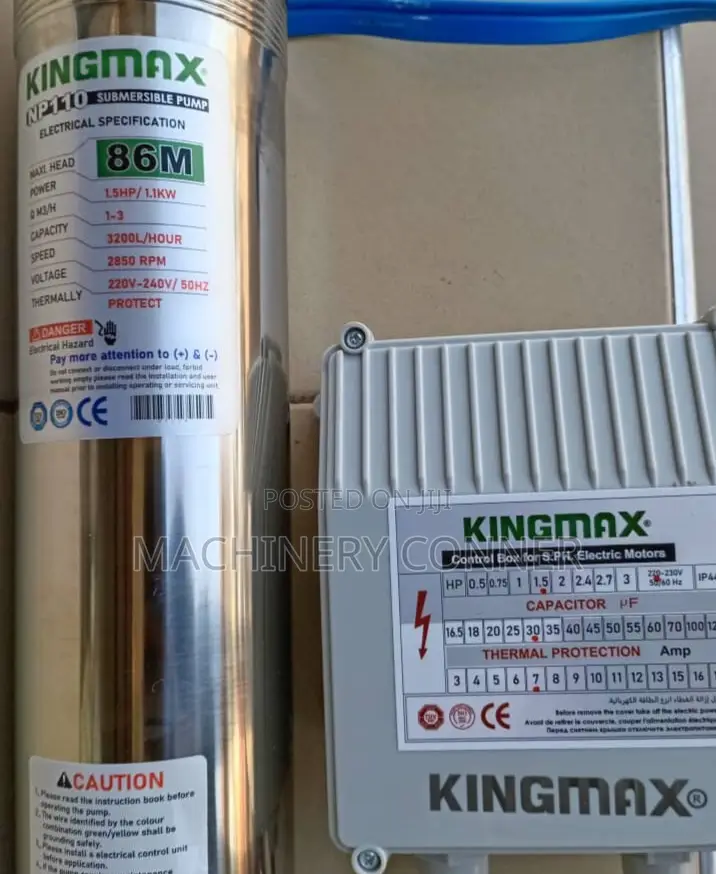 Kingmax 86 Metres Submersible Pump