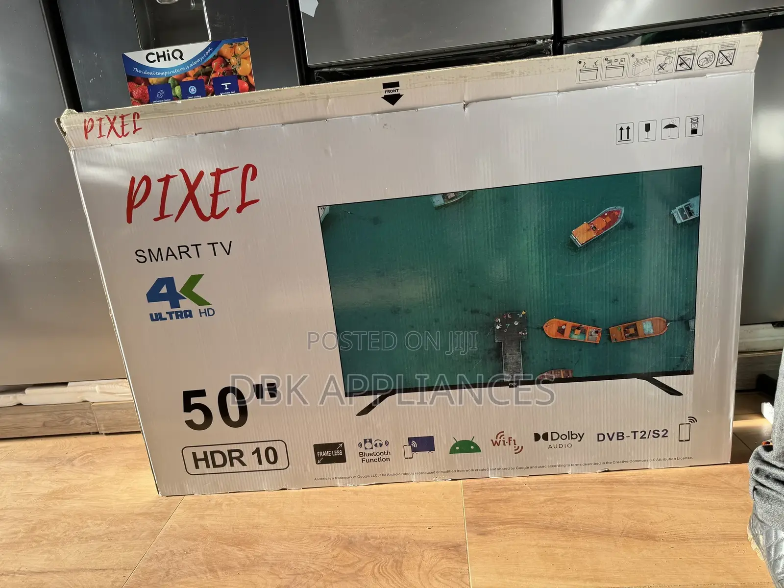 Pixel 50inch Smart Android TVS Available