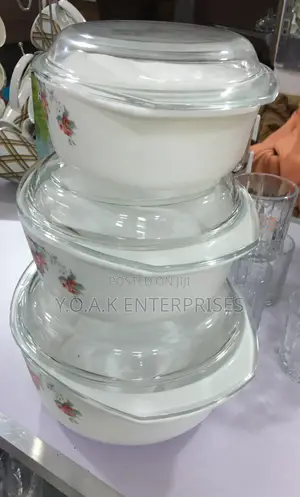 Apparels Ceramic 3pcs Dish