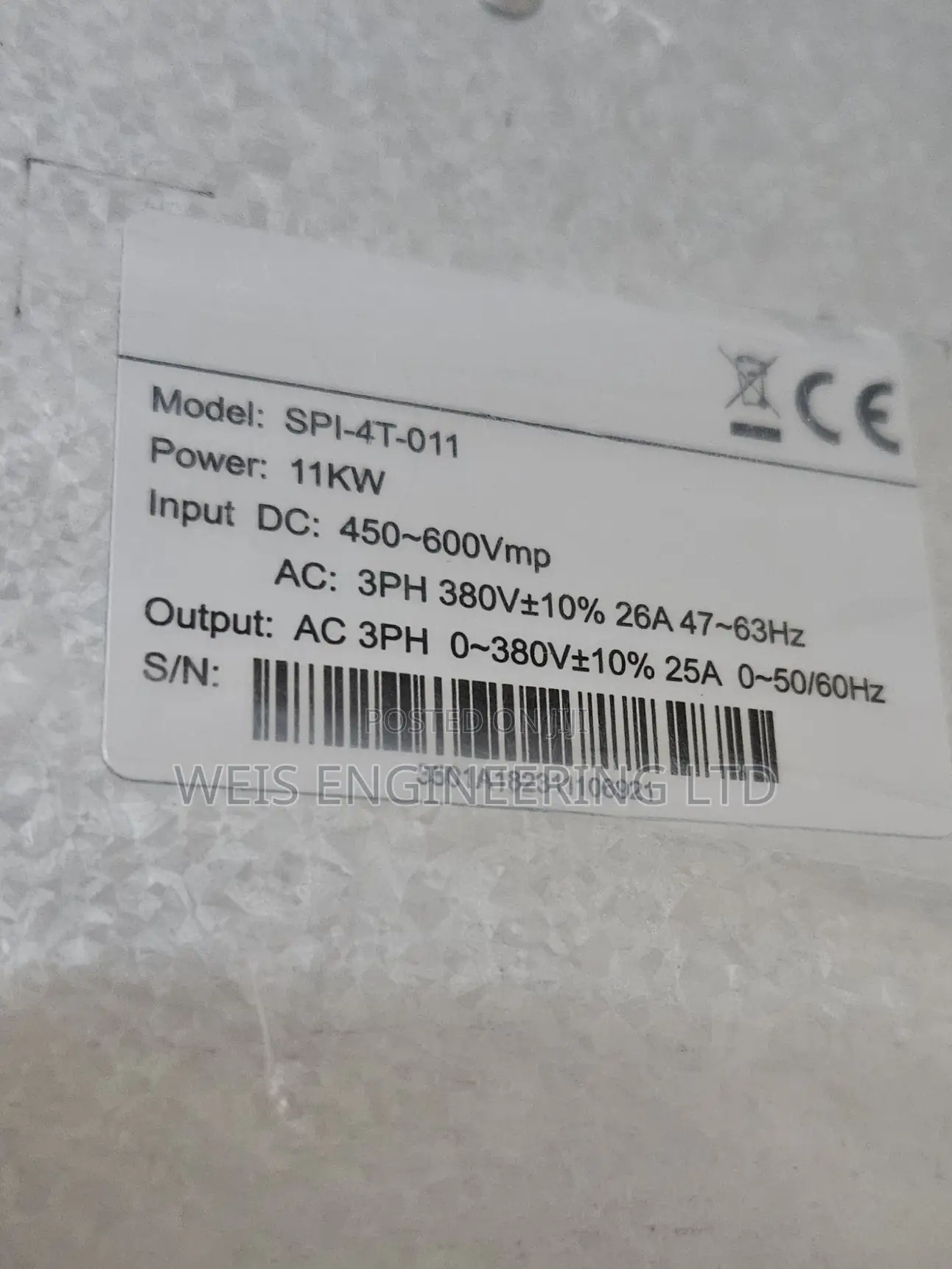11KW Digital Hybrid Solar Water Inverter - VFD
