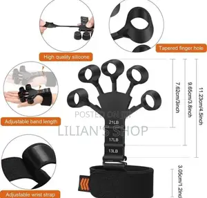 Finger Grip Exercise Strengthener