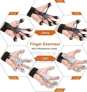 Finger Grip Exercise Strengthener