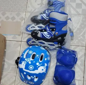 Children Roller Skating Set