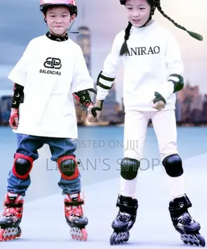 Children Roller Skating Set