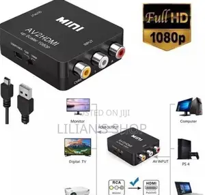 AV/RCA to HDMI Converter
