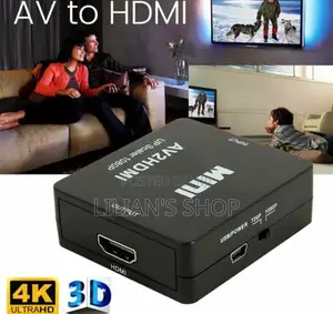 AV/RCA to HDMI Converter