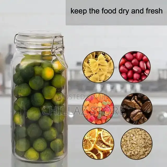 Glass Dry Food Containers