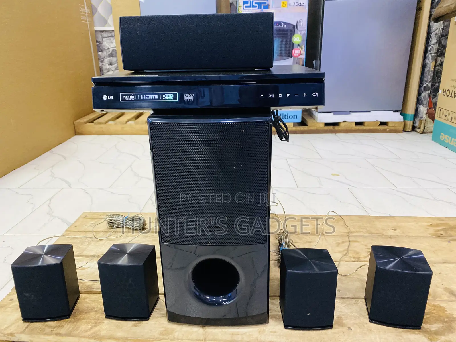 Lg 5.1 Channel Bluetooth Hometheater With 1000watts Power