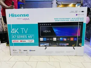 Hisense 65 Inch Smart Uhd A7 Series Vida Brand New Tv