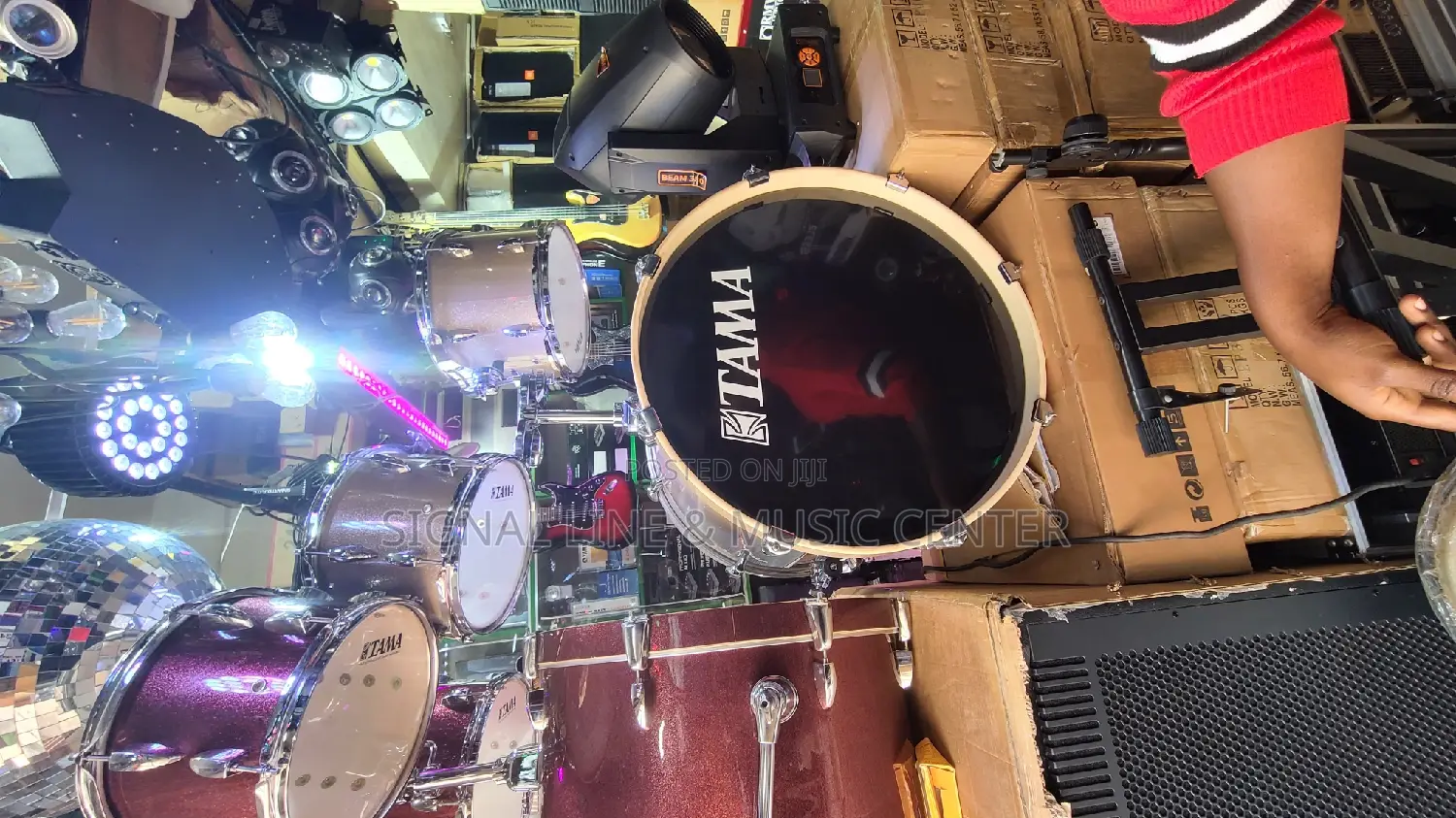 Tama Drum Set Double Rayer Skine