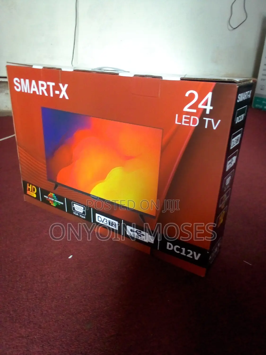 24 Inches Led Smart-X Digital Tv With Inbuilt Decoder
