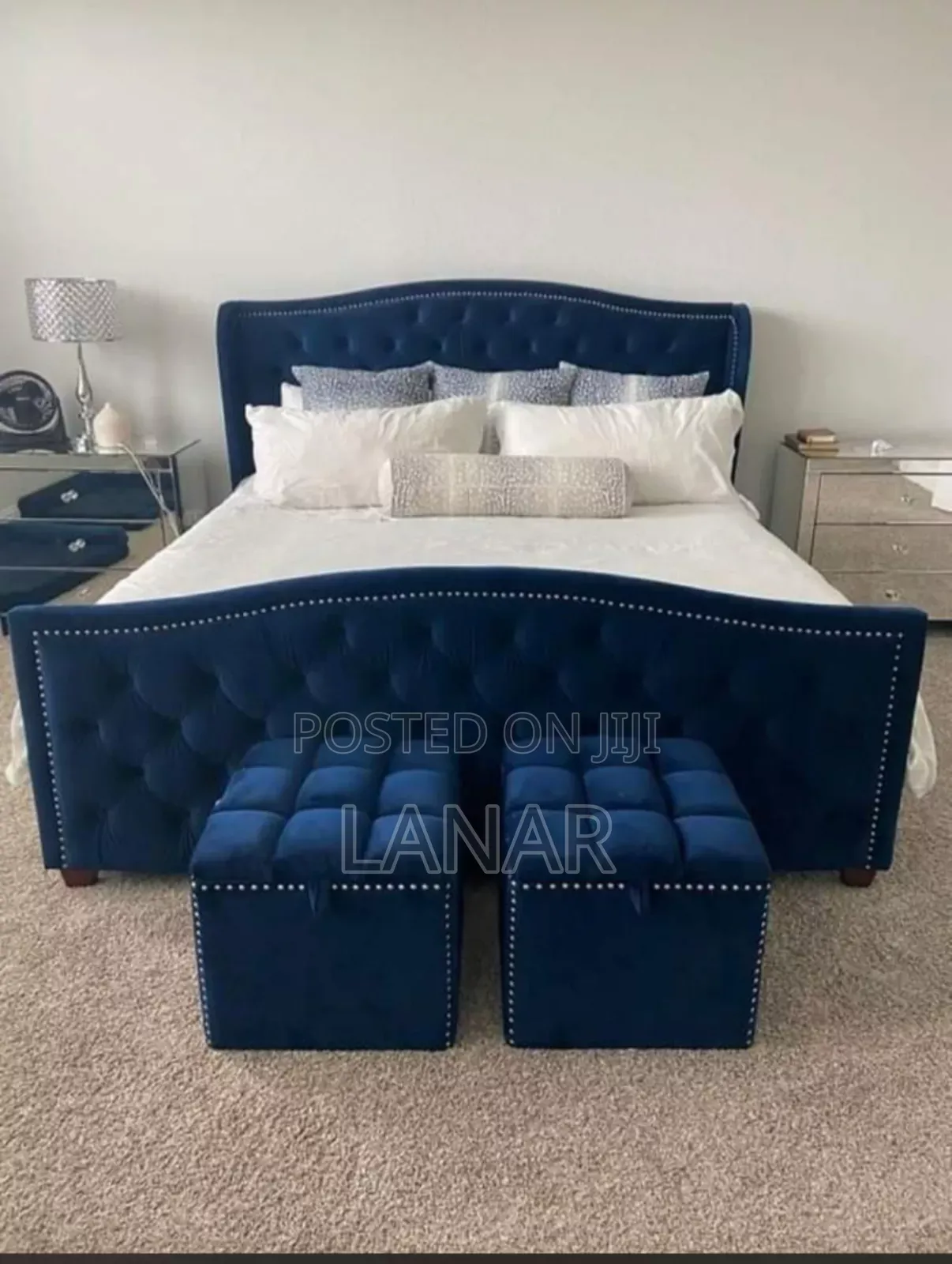 A Six by Six King Sized Bed