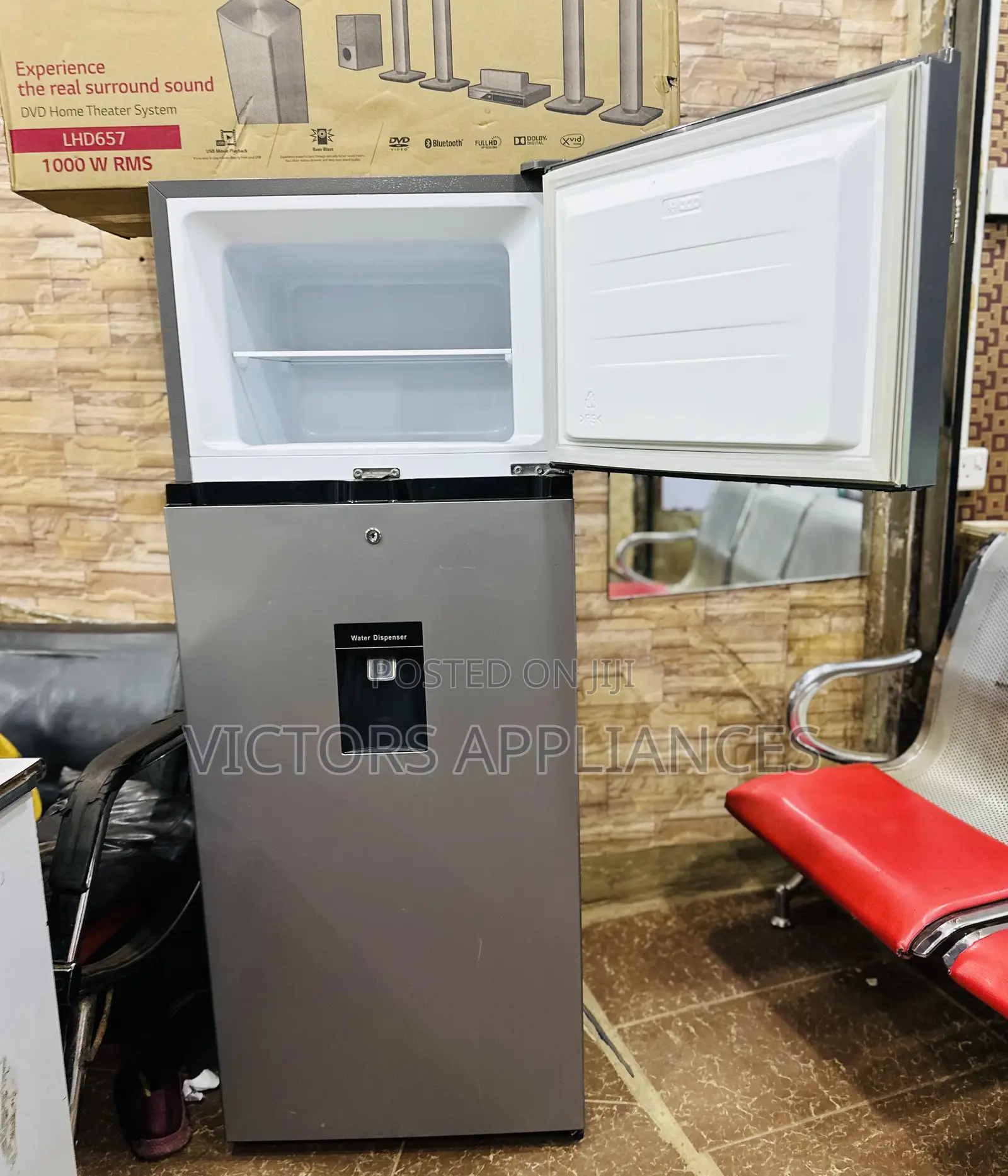 Hisense Double Door Refrigerator 270l Rd27dr