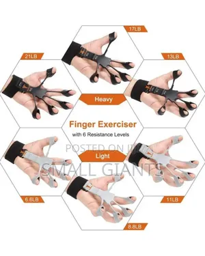 Finger Grip Exercise Strengthener
