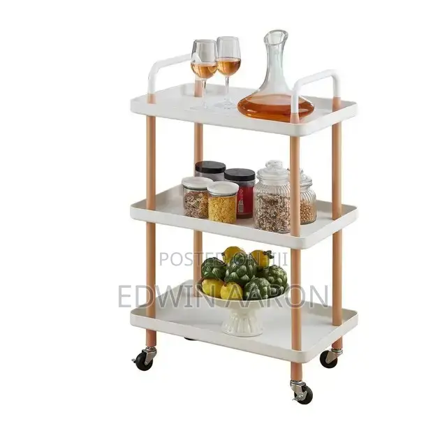 3 Tier Moveable Serving Cart / Trolley