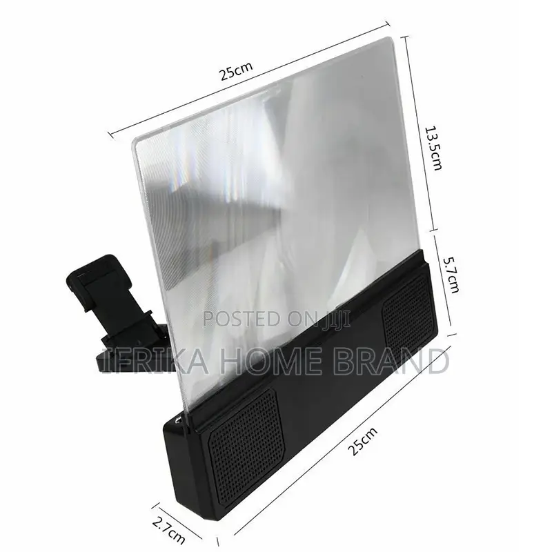 3D Mobile Phone Screen Magnifier Bluetooth Stereo Speaker