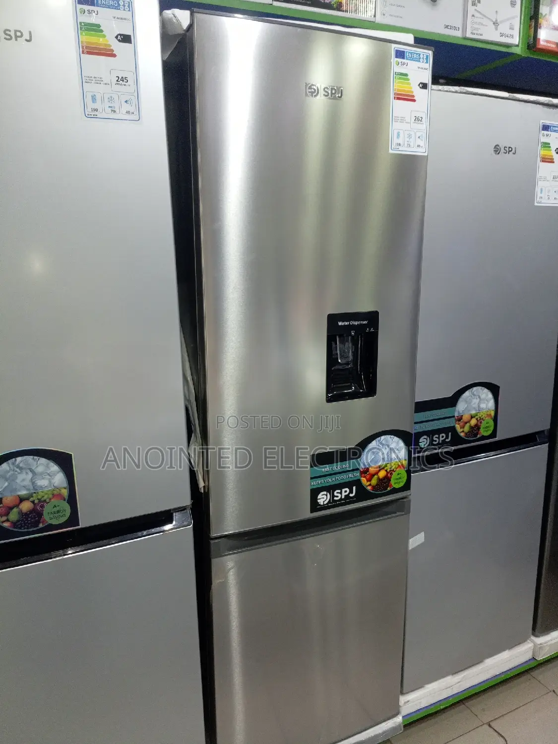 SPJ Double Fridge 369L With a Dispenser