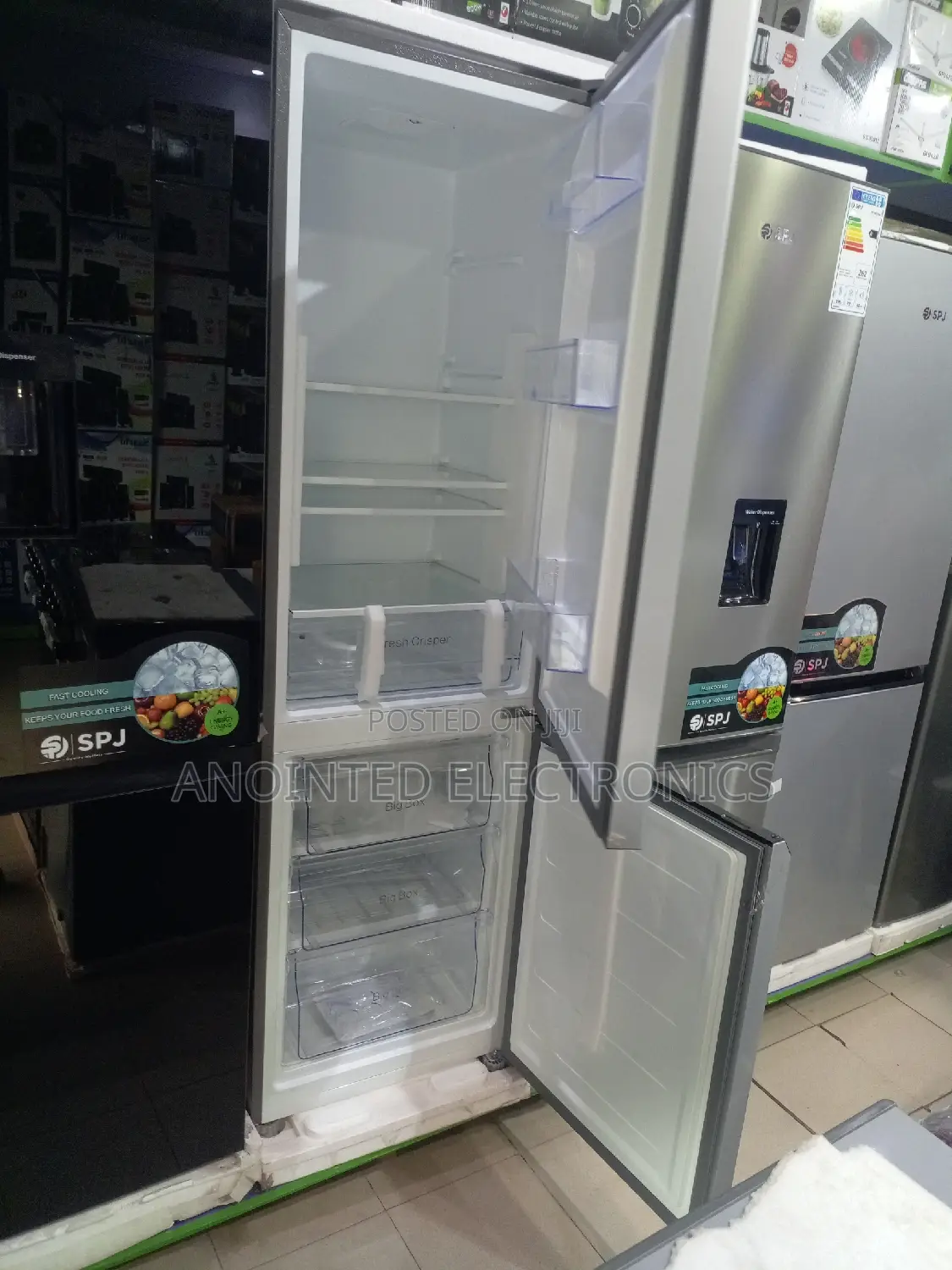 SPJ Double Fridge 369L With a Dispenser